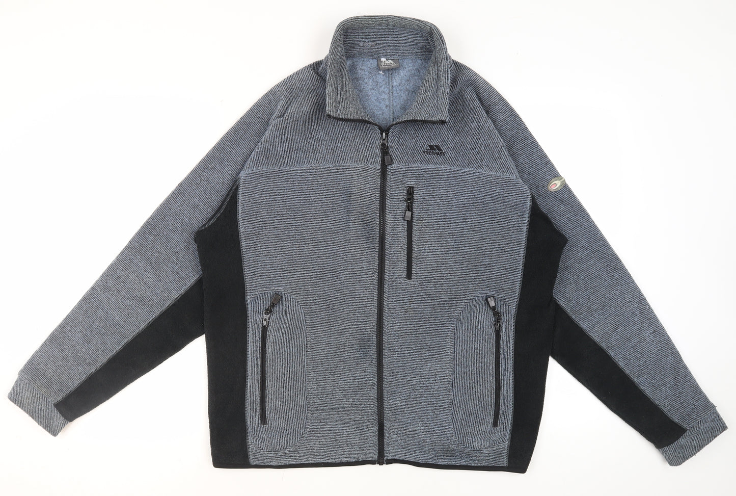 Trespass Men's Grey Fleece Jacket L
