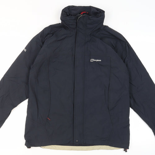 Berghaus Men's Black Waterproof Rain Coat Jacket L