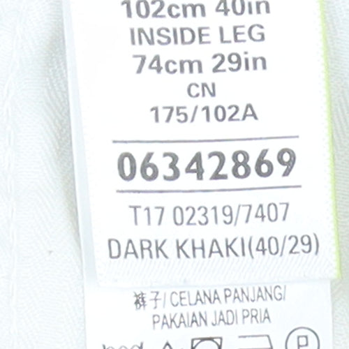 Marks and Spencer Women's Black Corduroy Chino