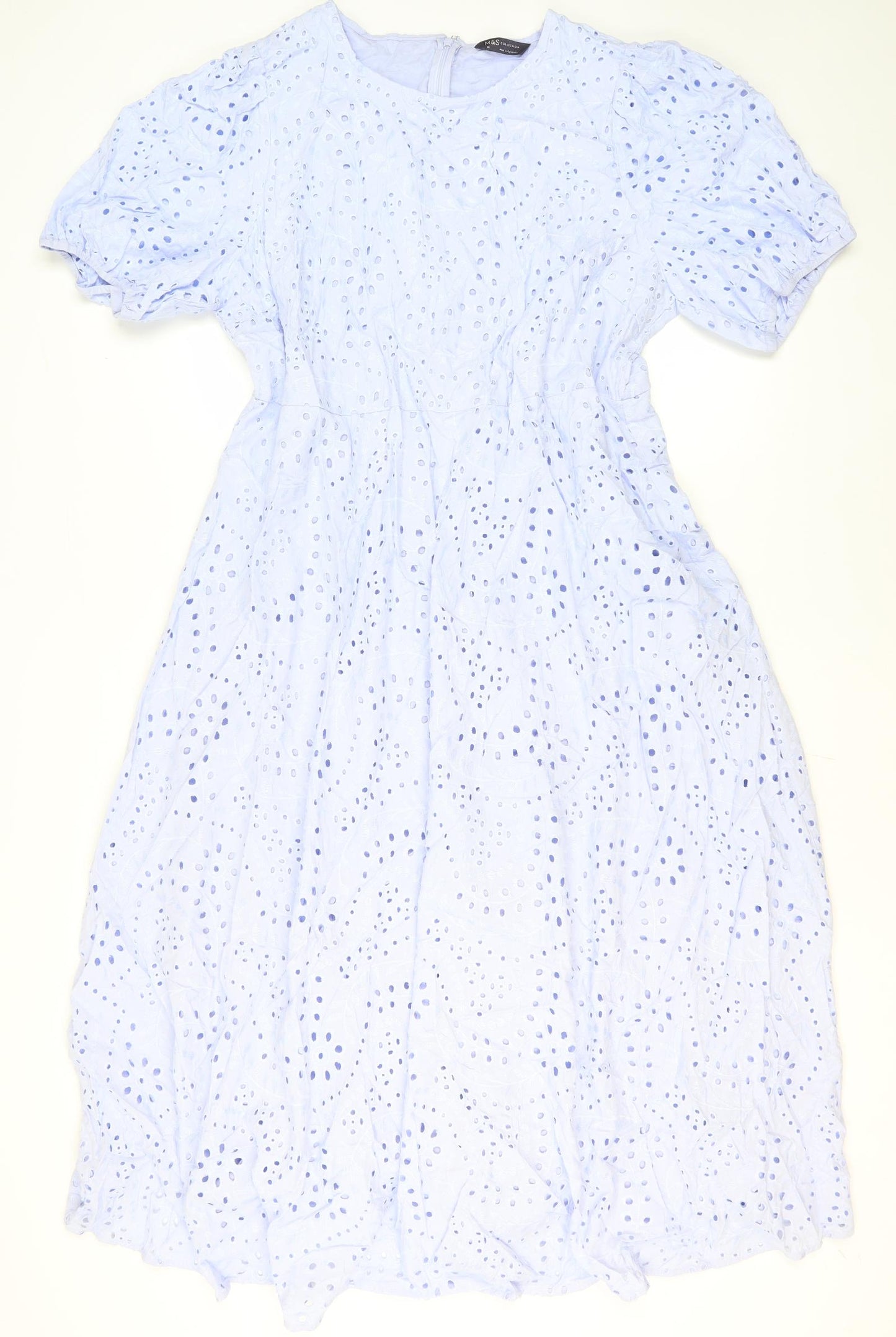 Marks and Spencer Blue A-Line Dress, Size 20, Women's