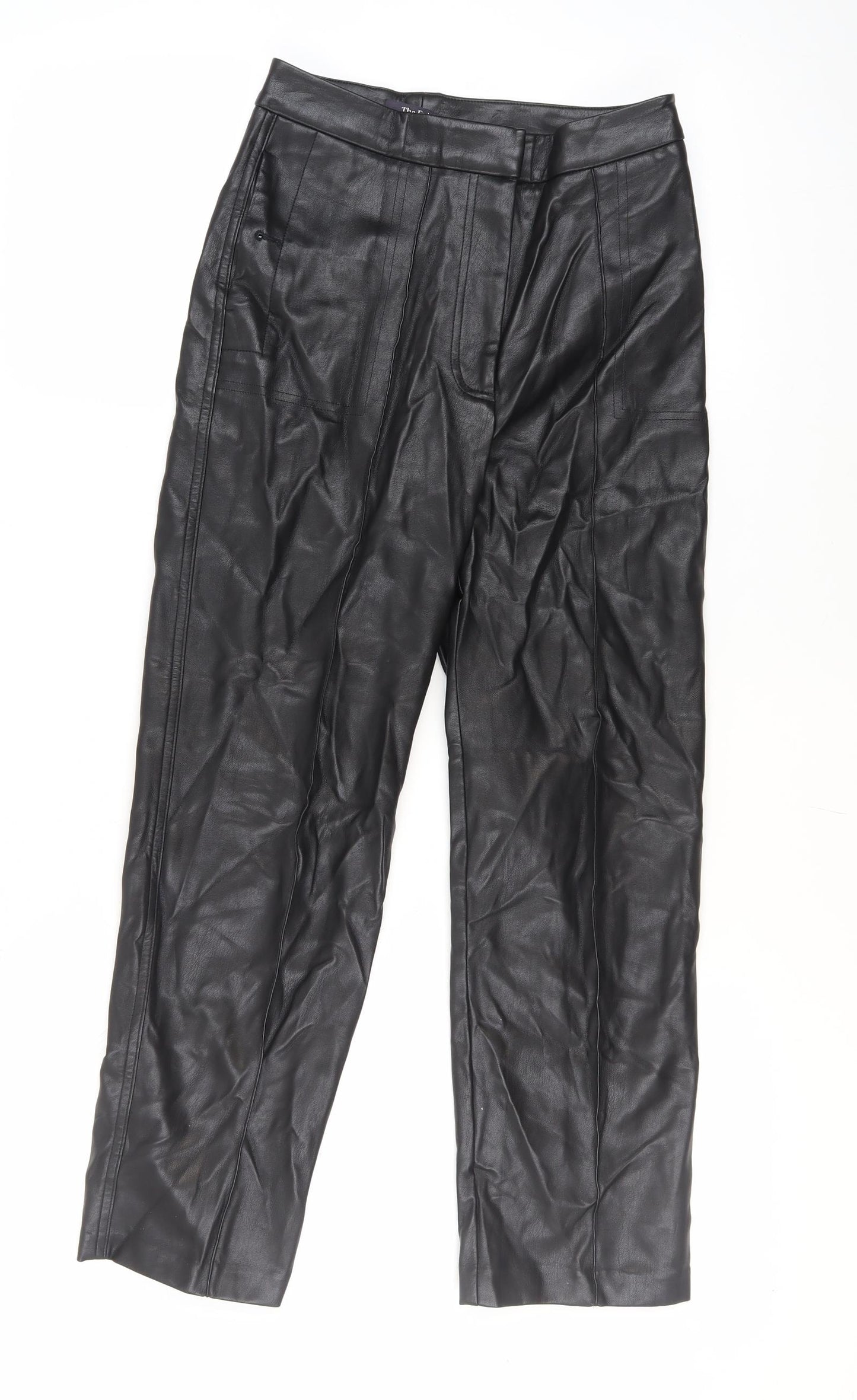 Marks and Spencer Women's Black Straight Trousers