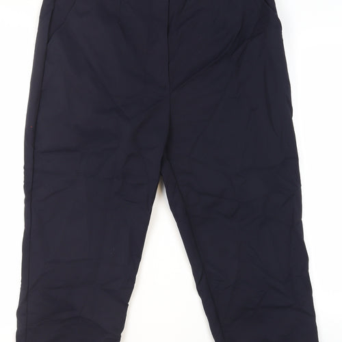 Marks and Spencer Women's Blue Trousers Size 18