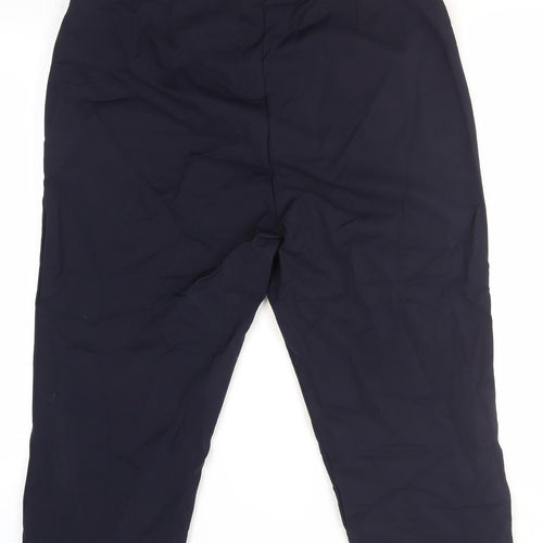 Marks and Spencer Women's Blue Trousers Size 18