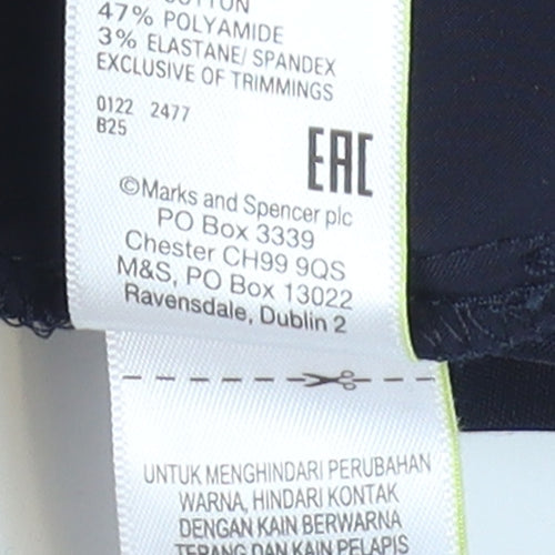 Marks and Spencer Women's Blue Trousers Size 18