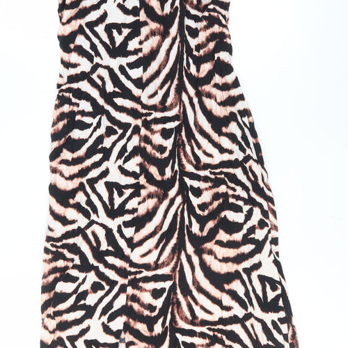 Marks and Spencer Women's Brown Animal Print Dress