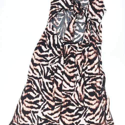 Marks and Spencer Women's Brown Animal Print Dress