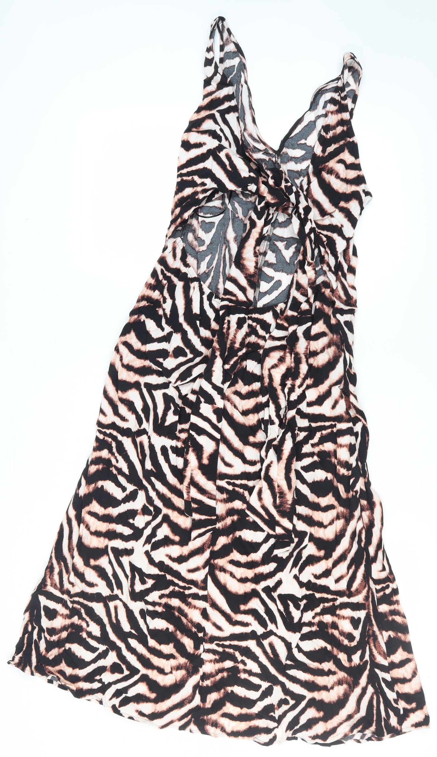 Marks and Spencer Women's Brown Animal Print Dress