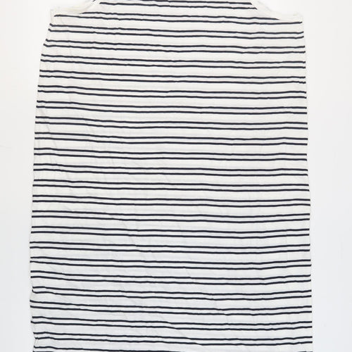 Marks and Spencer Women's Long White Striped Tank Dress
