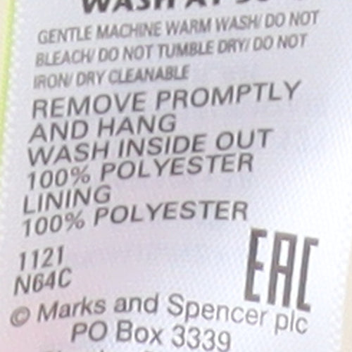 Marks and Spencer Women's Ivory Pleated Midi Skirt