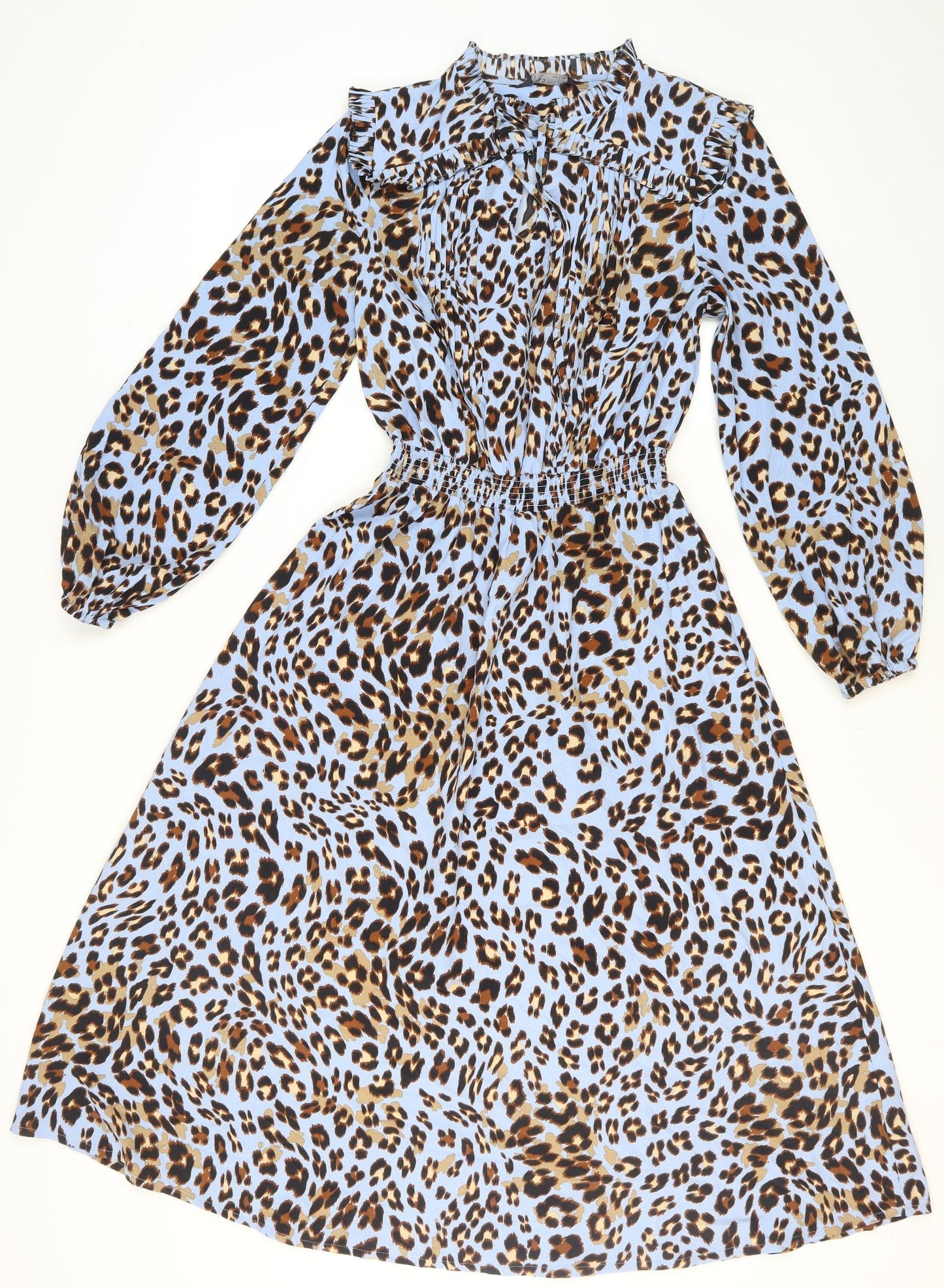 Marks and Spencer Women's Blue A-Line Dress 8