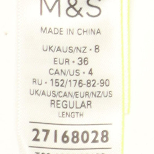 Marks and Spencer Women's Blue A-Line Dress 8