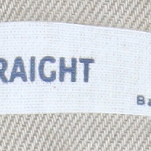 Marks and Spencer Beige Straight Jeans, Size 8