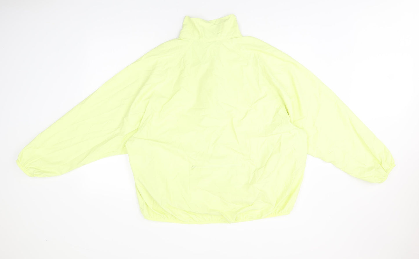 Marks and Spencer Womens Yellow Jacket Size 18 Zip