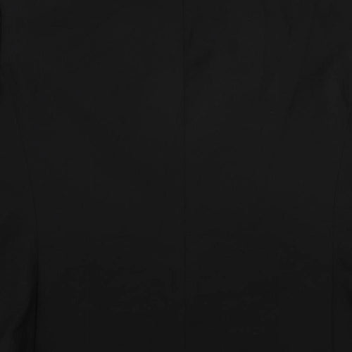 Jack Reid Mens Black Polyester Jacket Suit Jacket Size 46 Regular