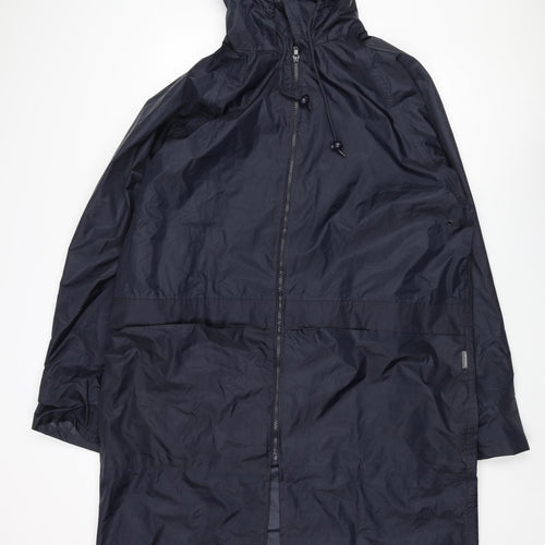 Portwest Mens Blue Rain Coat Coat Size XL Zip