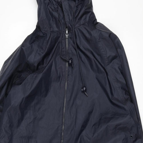 Portwest Mens Blue Rain Coat Coat Size XL Zip