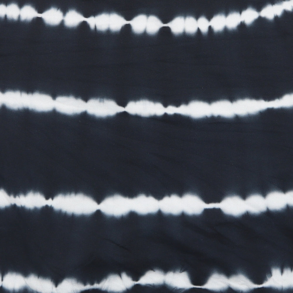 Marks and Spencer Womens Blue Striped Cotton Pullover Sweatshirt Size 18 Pullover - Tie Dye