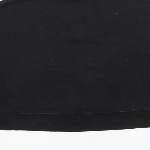 Divided by H&M Womens Black Cotton Pullover Sweatshirt Size S Pullover