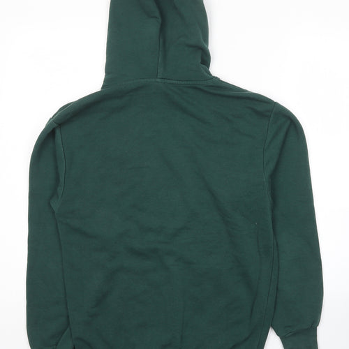 Divided by H&M Mens Green Cotton Pullover Hoodie Size XS