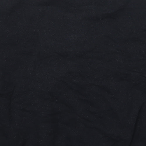 Pull&Bear Womens Black Cotton Pullover Sweatshirt Size M Pullover