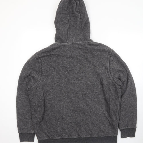 North Coast Mens Grey Cotton Pullover Hoodie Size XL