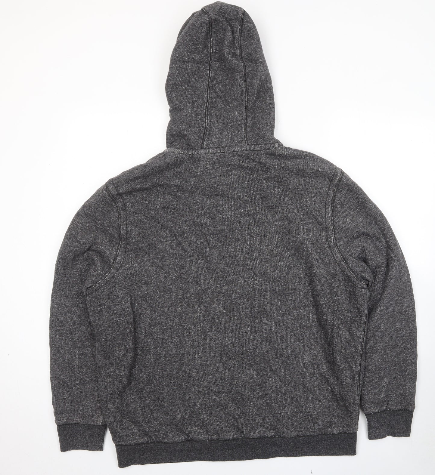 North Coast Mens Grey Cotton Pullover Hoodie Size XL