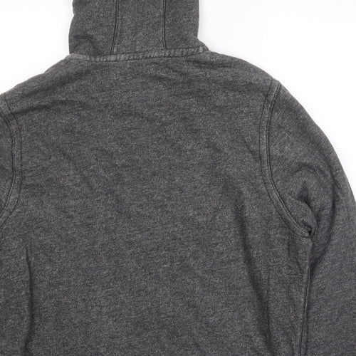 North Coast Mens Grey Cotton Pullover Hoodie Size XL
