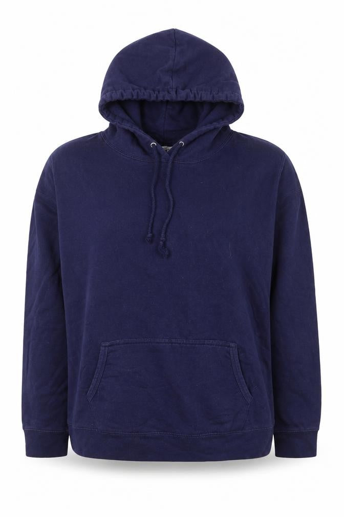 Feathers & Fluff Womens Blue Cotton Pullover Hoodie Size XL Pullover - Girls With Guns