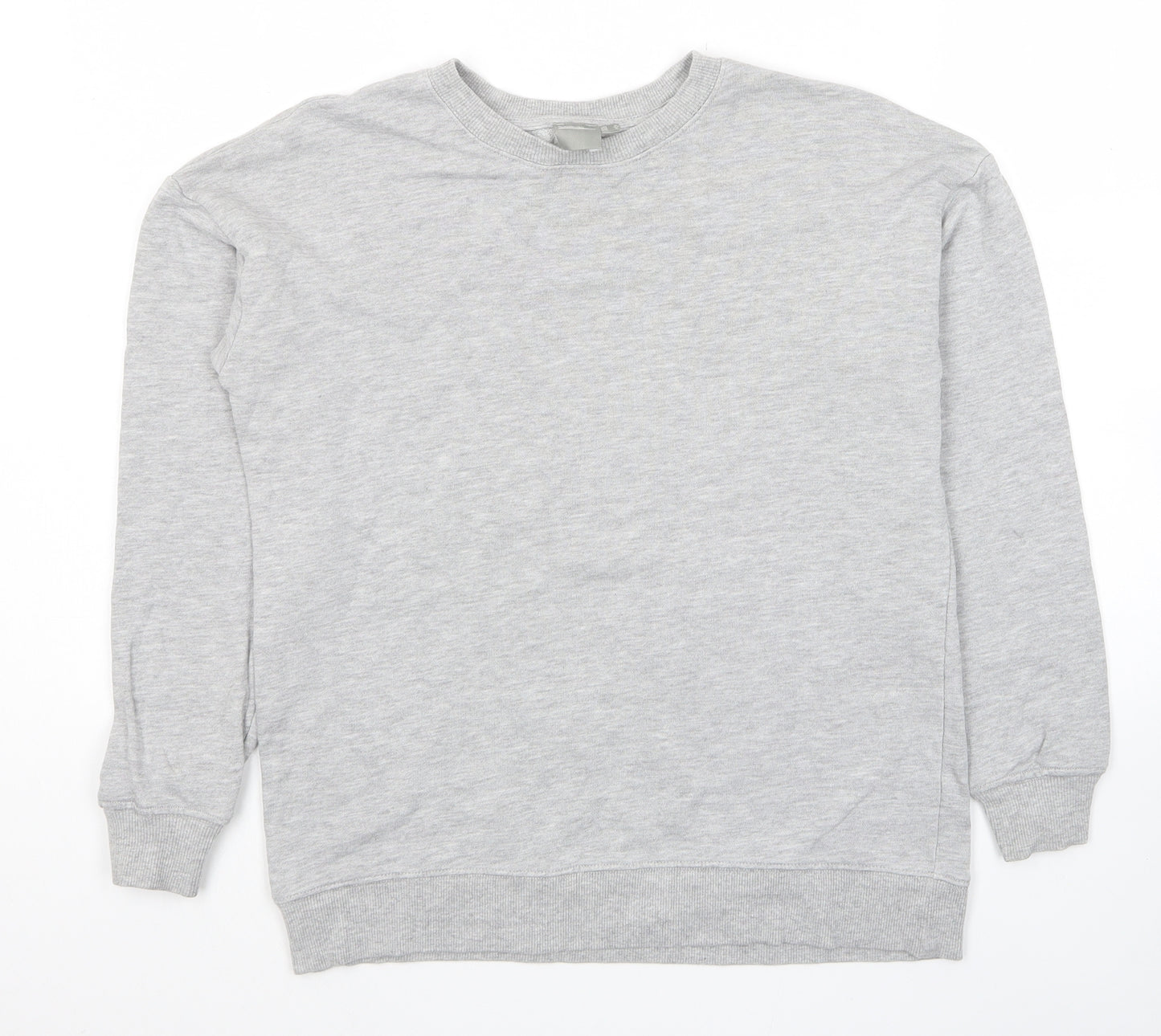 ASOS Womens Grey Cotton Pullover Sweatshirt Size 6 Pullover