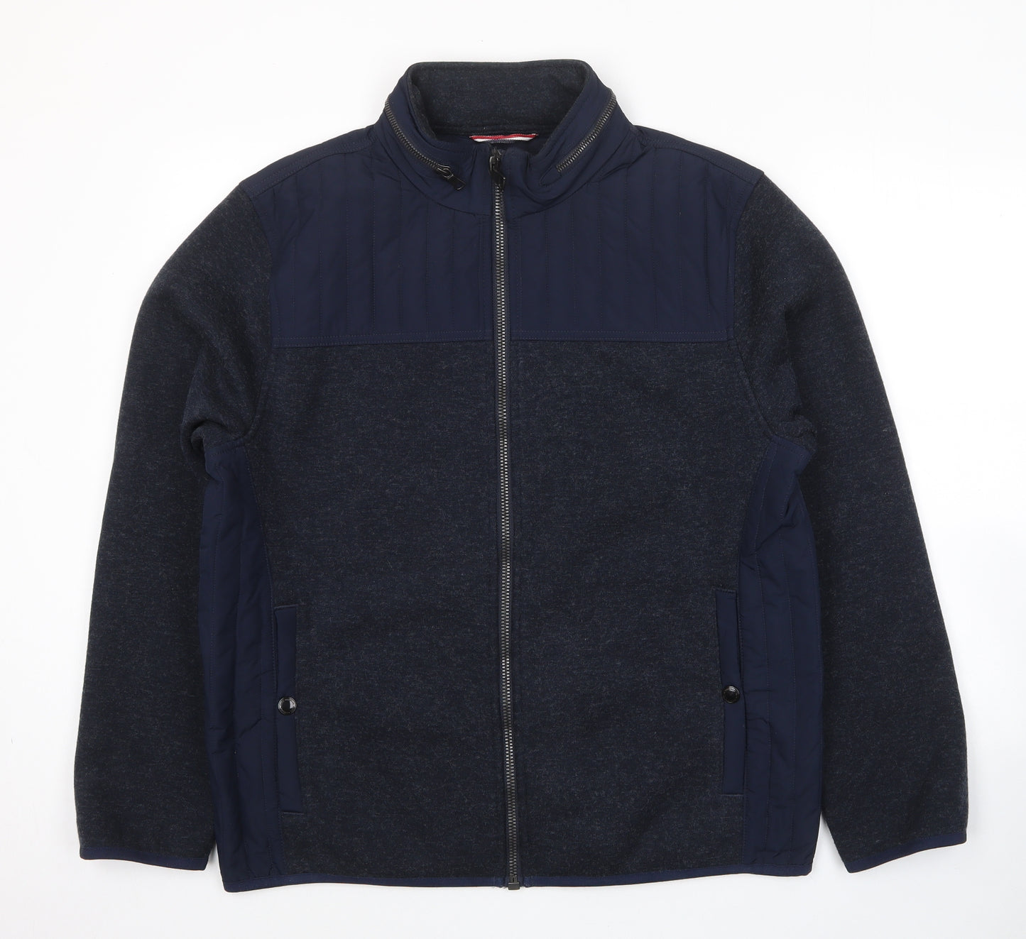 Blue Harbour Mens Blue Jacket Size L Zip