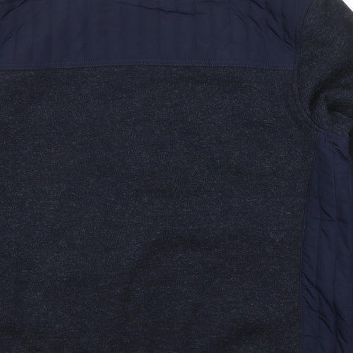 Blue Harbour Mens Blue Jacket Size L Zip