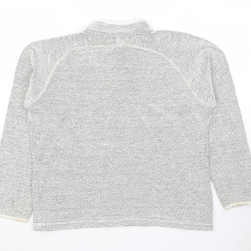 Weird Fish Womens Grey Cotton Pullover Sweatshirt Size XL Pullover