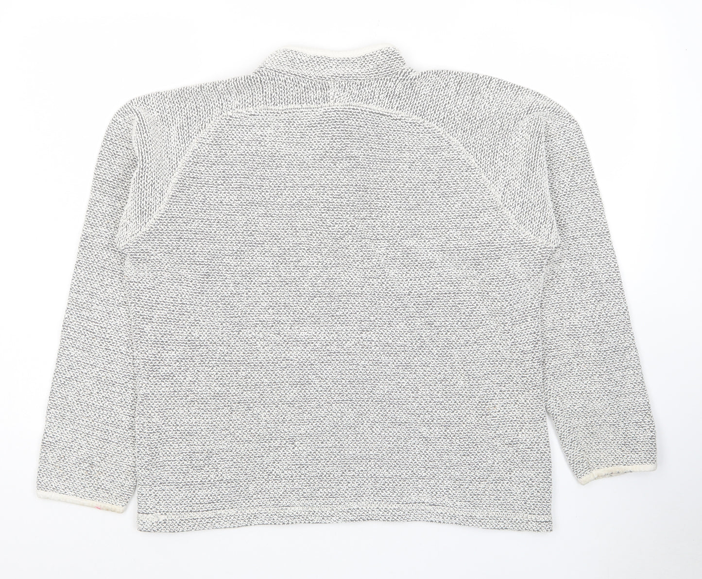 Weird Fish Womens Grey Cotton Pullover Sweatshirt Size XL Pullover