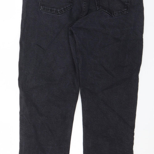 Denim & Co. Womens Black Polyester Skinny Jeans Size 14 L26 in Regular Zip
