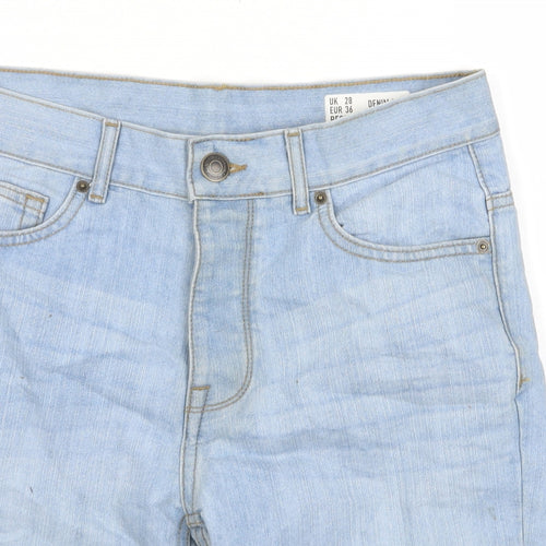 Denim & Co. Mens Blue Cotton Bermuda Shorts Size 28 in L9 in Regular Zip