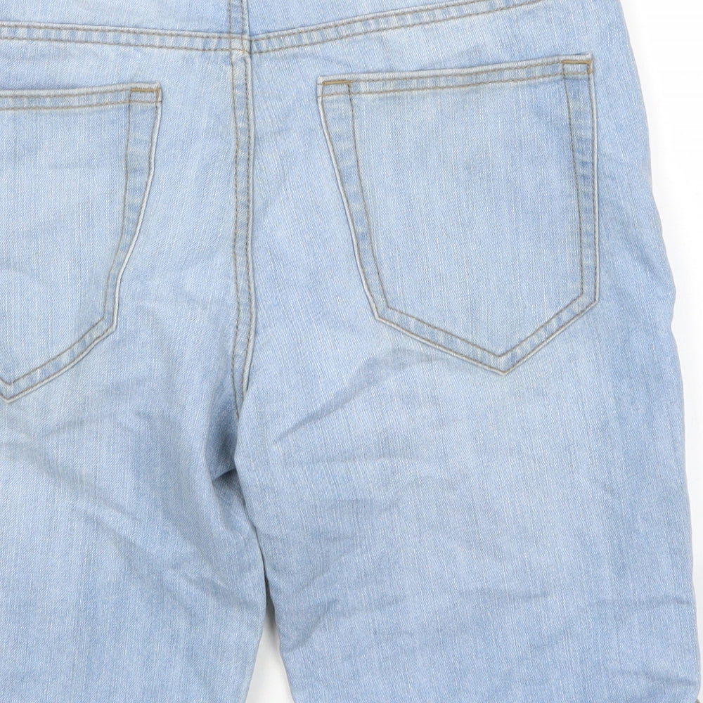 Denim & Co. Mens Blue Cotton Bermuda Shorts Size 28 in L9 in Regular Zip