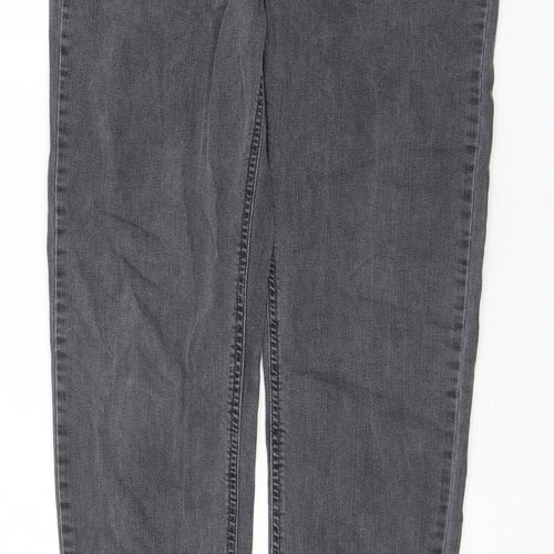 Won Hundred Womens Grey Cotton Skinny Jeans Size 29 in L32 in Regular Zip
