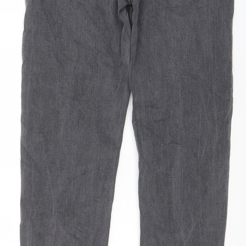 Won Hundred Womens Grey Cotton Skinny Jeans Size 29 in L32 in Regular Zip