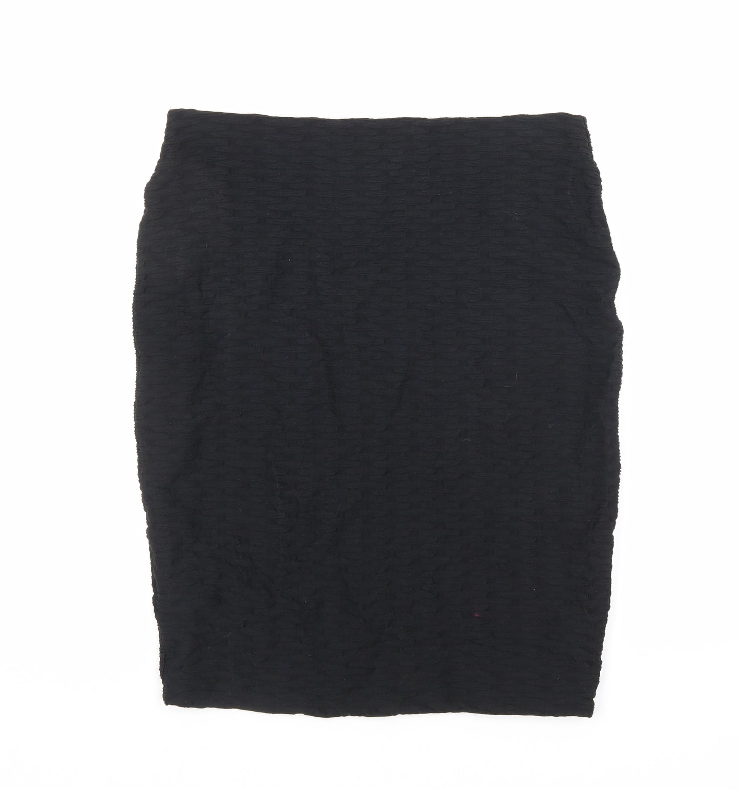 Marks and Spencer Womens Black Polyamide Bandage Skirt Size 12