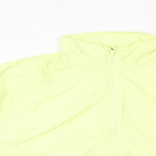 Marks and Spencer Womens Yellow Jacket Size 16 Zip