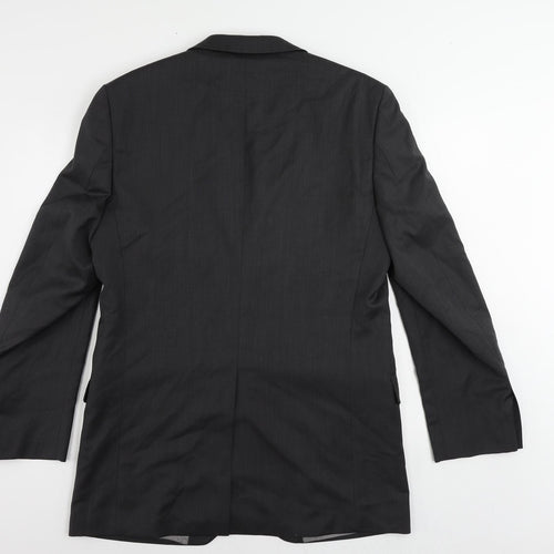 Marks and Spencer Mens Grey Wool Jacket Suit Jacket Size 40 Regular