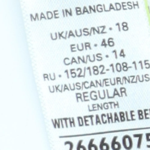 Marks and Spencer Women's Pink Cropped Linen Trousers