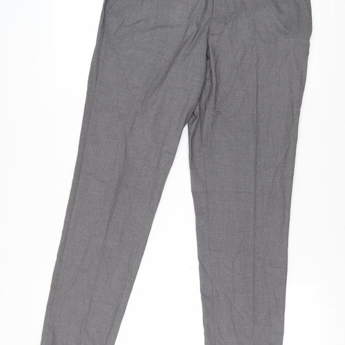 Marks and Spencer Women's Grey Dress Pants, Size L