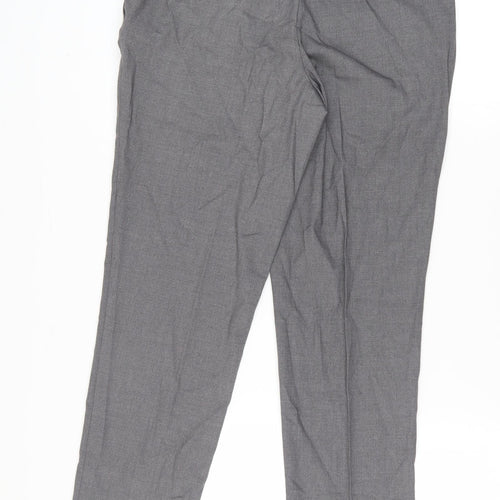 Marks and Spencer Women's Grey Dress Pants, Size L