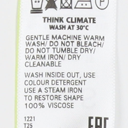 Marks and Spencer Women's Blue Floral Blouse Size 18