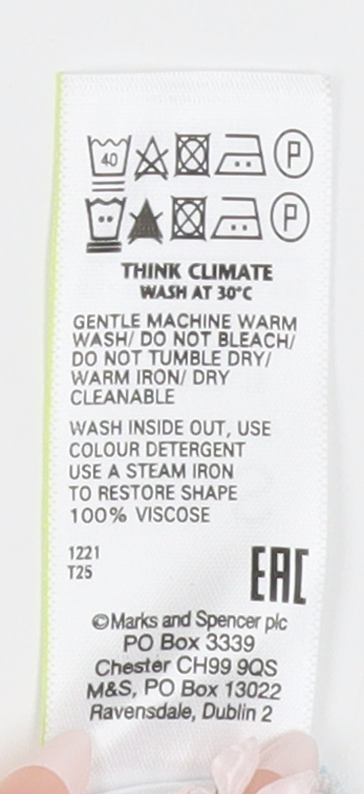 Marks and Spencer Women's Blue Floral Blouse Size 18