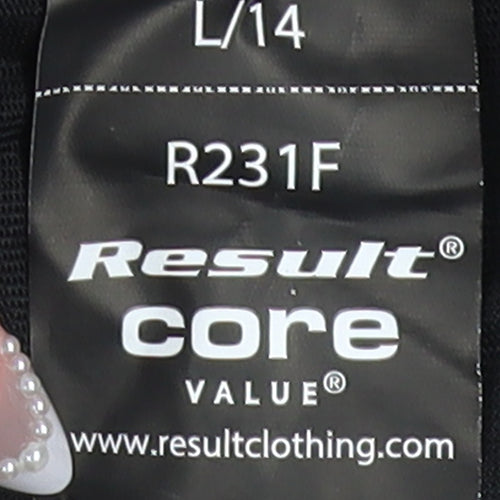 Result Women's Black Soft Shell Jacket Size 14