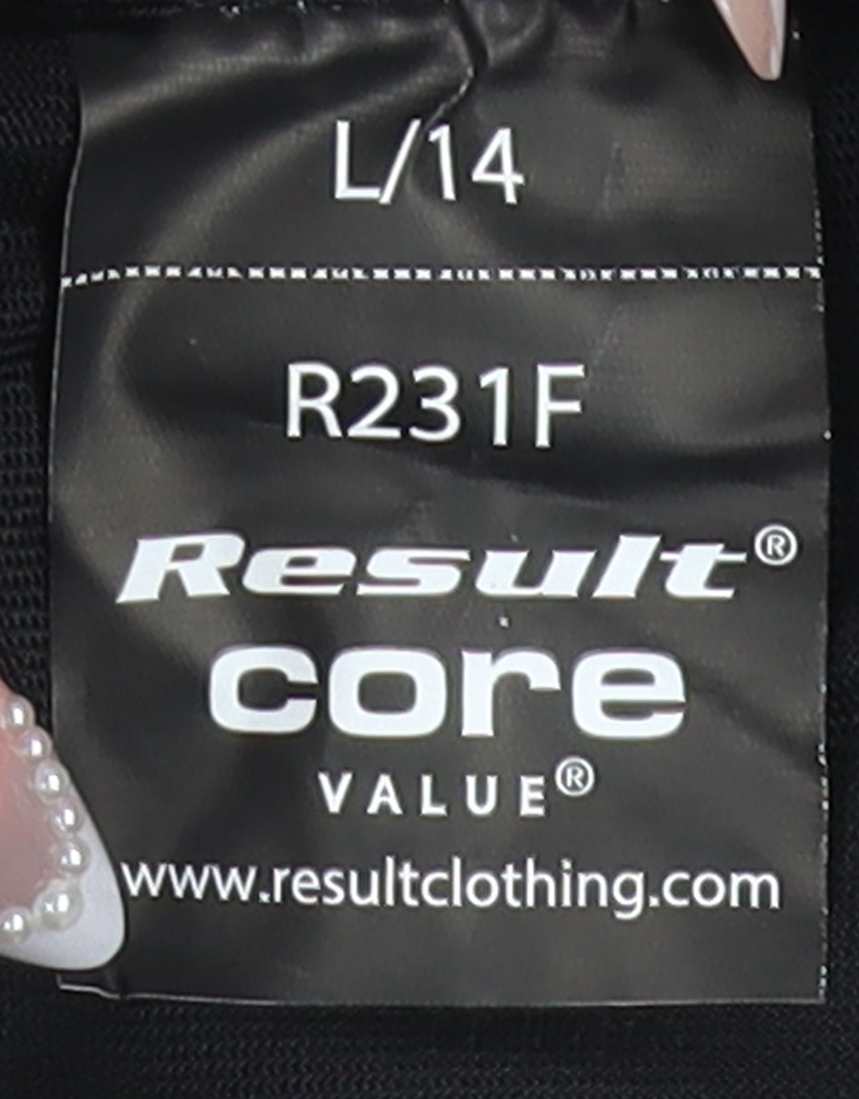 Result Women's Black Soft Shell Jacket Size 14