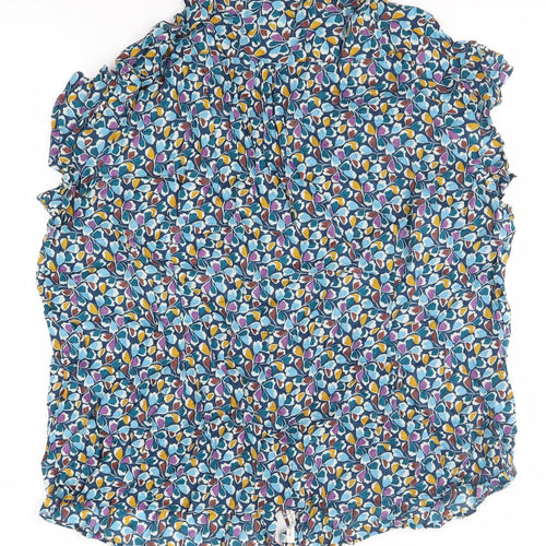 Seasalt Women's Multicoloured Floral Blouse UK 26-28