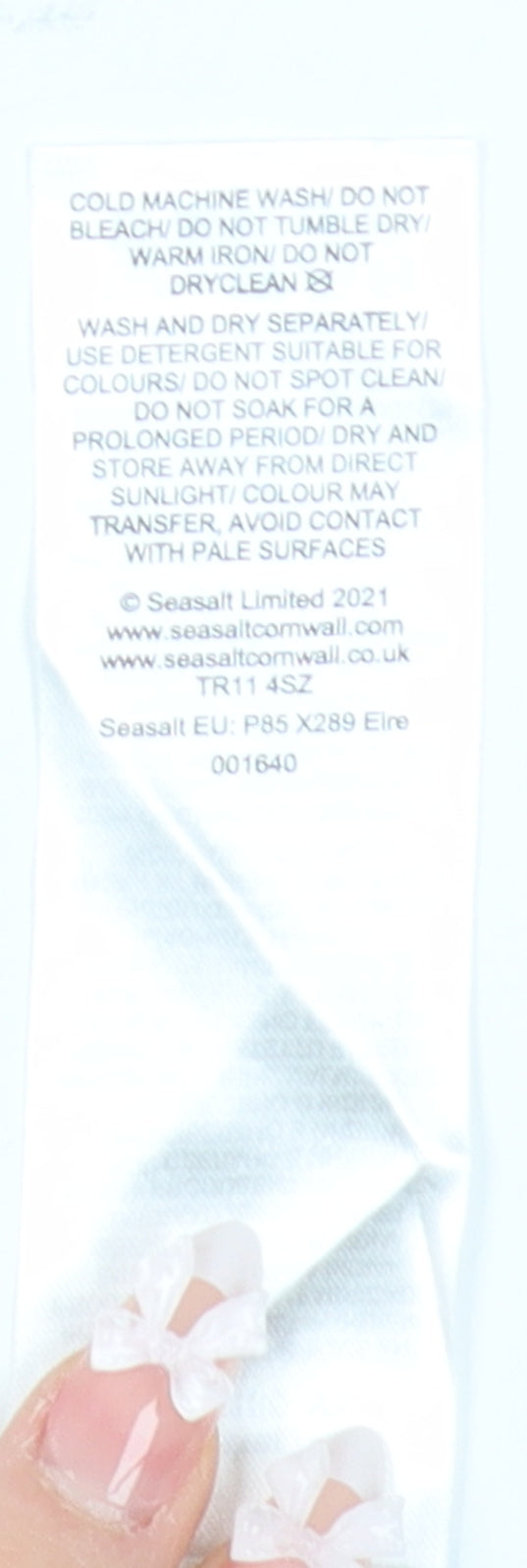 Seasalt Women's Multicoloured Floral Blouse UK 26-28